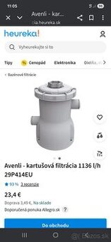 Predám Kartušovú filtráciu - 1
