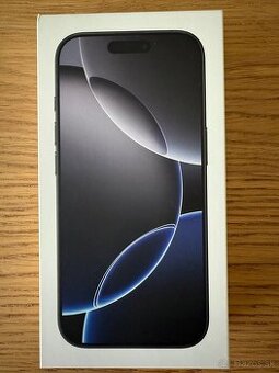 iPhone 16 Pro Black Titanium