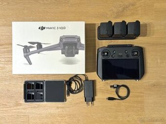 Novy DJI Mavic 3 + DJI RC Pro RM510 + Refresh care / combo