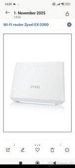 Router wifi Zyxel EX-3300
