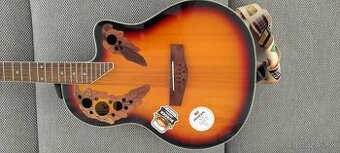 Harley Benton Roundback – akustická gitara (sunburst, pekný