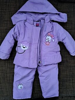 Zimná bunda a oteplovačky 74