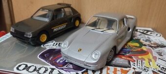 Bburago Porsche Peugeot