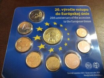 Predam súbor mincí Slovensko a Česko 2004 a 2024 - 1