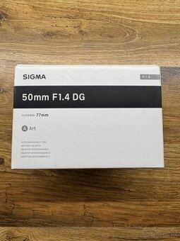 Predám objektív SIGMA 50mm F1.4 ART Nikon