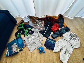 Prechodný balík oblečenia pre chlapca 98/104