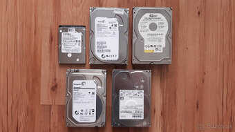 2.5" / 3.5" 160GB, 250GB, 1TB, 2TB HDD