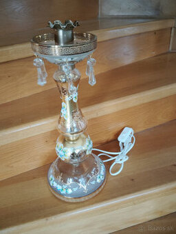 Stolova lampa Novoborske sklo.