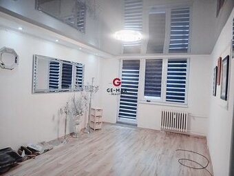 Slnečný 2-izbový byt s dvomi loggiami – centrum Strážske