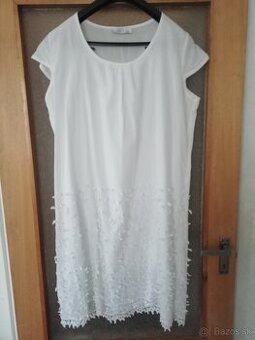 Letné šaty 3xl biele