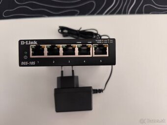 5-portový Gigabit Desktop Switch D-Link DGS-105