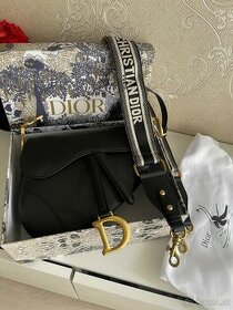 Christian Dior saddle bag kabelka cierna - 1