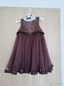 Točivé fialové šaty - 1