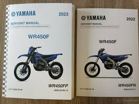 Yamaha WR450F 2023, 2022, 2010, 2007 servisny manual
