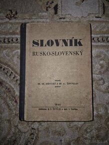 Slovník Rusko-Slovenský 1944 - 1