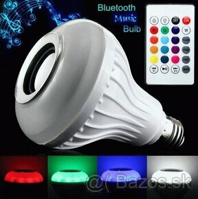 (IHNEĎ) Bluetooth LED žiarovka s reproduktorom