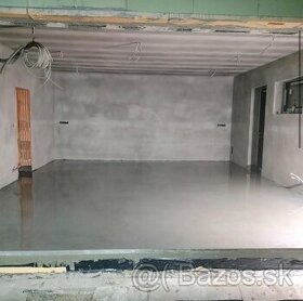 Priemyselná podlaha-leštený betón