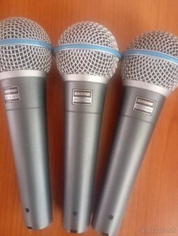 Shure Beta 58A Vokalny dynamický mikrofón A Shure SM58