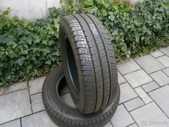 Predám 2x letné temer nové pneu Goodyear 215/65 R16C 106/104