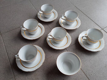 Porcelánová súprava šálky