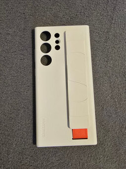 S23 Ultra kryty - Smart wallet/Silicone Grip case