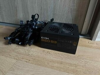 plne-modulárny zdroj EVGA 850 B3 (80+ Bronze 850W)