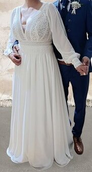 Boho svadobné šaty