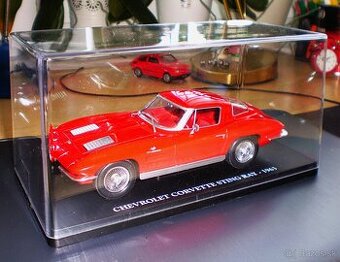 CHEVROLET CORVETTE STING RAY /1963/ , HACHETTE , 1:24