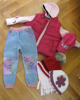 jesenný balík pre dievča veľkosť 92/98