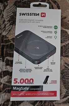 MagSafe externá nabíjačka Swissten 5000mAh