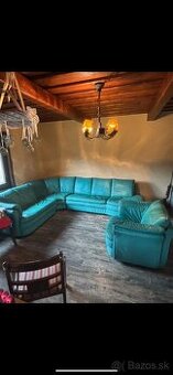 Kožená sedacia súprava