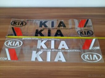 NÁLEPKY VEĽKÉ KIA  PÁR 2 KS