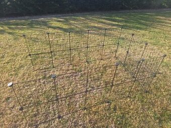 Skladacia klietka pre králiky