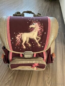 Školská taška s jednorozcom Step by step