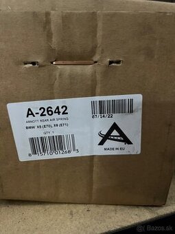 Vzduchový vankúš BMW X5 a X6