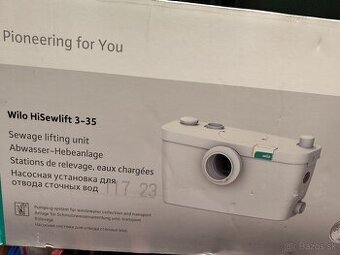 Predám čisto novú precerpavacka wilo