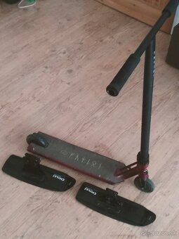 Freestyle kolobežka + lyže do Snow parku