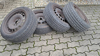 Plechové disky R16 s letnými pneu