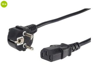 10m napájací kábel k PC, monitoru atd. 3x1mm2 VDE