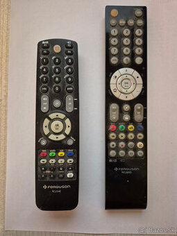 dialkové ovládače na satelitný prijimač Ferguson Ariva 100