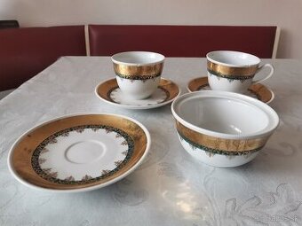 Šálky, cukornička