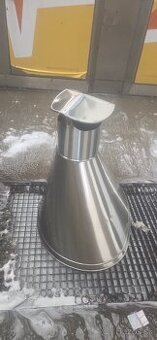 Kuželovy nerezovy komin na nad kozub a otvorene ohnisko