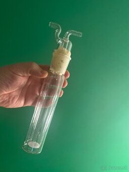 Laboratórne sklo plynová premývačka s fritou