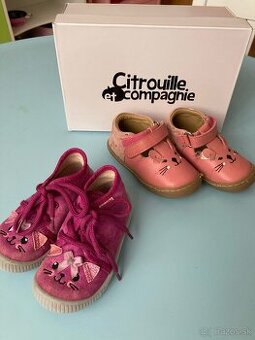 Dievčenské topánky č. 19