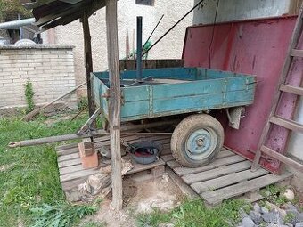 Vlečka na malotraktor