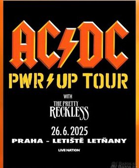 AC/DC 4x stání u podia