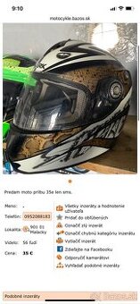 Prilba na moto