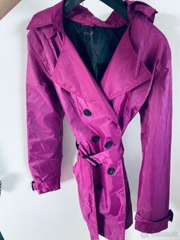 Fuchsiový baloniak/ trencoat