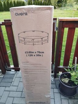 Nový nevybalený bazén Avenli Sirocco Blue SC17799EU 360 cm