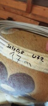 Dátový kábel 3x4x0,8 U72 17mm - 1